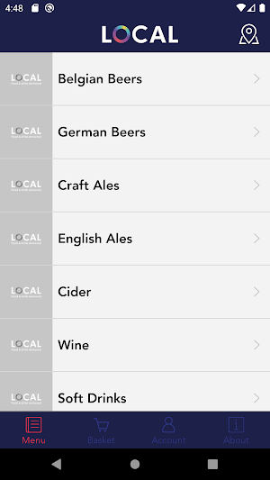 LOCAL Food & Drink Delivered Screenshot 2