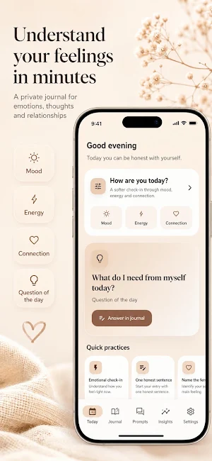 Self Reflection Journal Screenshot 0