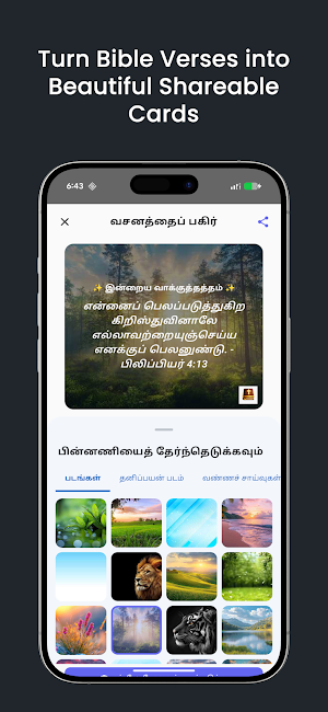 Tamil Bible – Audio & Songs Screenshot 3