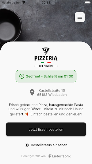 Pizzeria bei Simon Wiesbaden Screenshot 0
