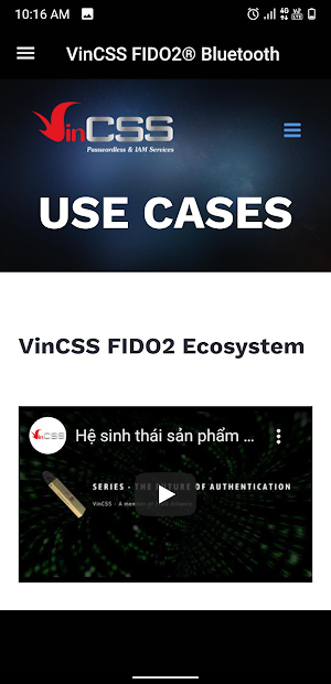 VinCSS FIDO2 Screenshot 3