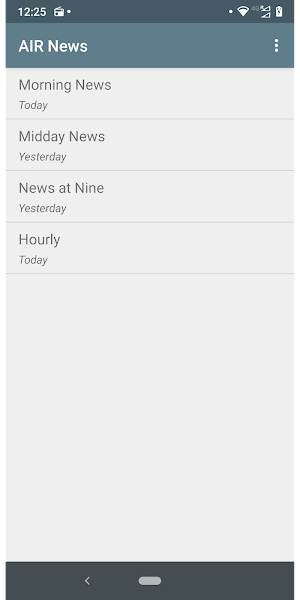 AIR News - English Bulletins Screenshot 0