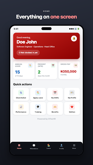 CflexHR Screenshot 1