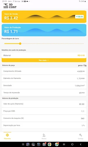 3DCost Screenshot 2