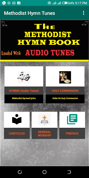 Methodist Audio Hymnal Offline Screenshot 1