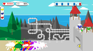 Super Slime Battle Defense : Paint to Win Screenshot 1