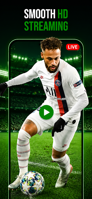 Live Football TV HD Streaming Screenshot 3