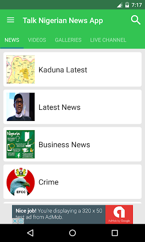 TalkNigerian News App Screenshot 1