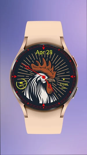 Watch Face Cockerel Screenshot 1
