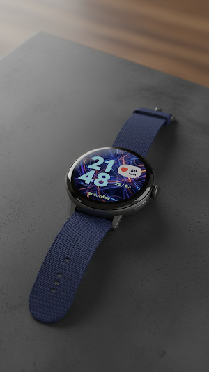 Quantum Pulse WatchFace Screenshot 0