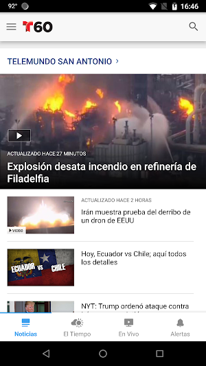 Telemundo 60 San Antonio Screenshot 1