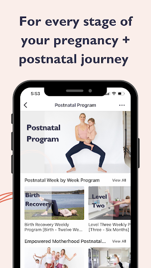 Empowered Motherhood Program Screenshot 2