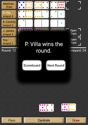 Mexican Train Dominoes Screenshot 2