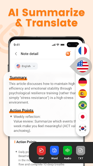 Note AI: Voice AI Transcribe Screenshot 3