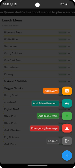 caribbeanqueenfoodlive Screenshot 1