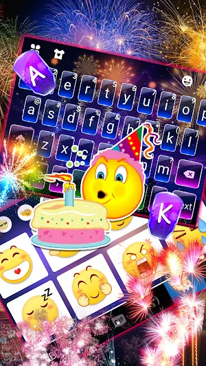 New Year 2021 Keyboard Background Screenshot 2
