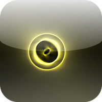 4K 60fps Yellow Neon Flicker  