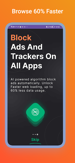Privacy: VPN and Adblock Screenshot 1