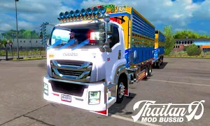 Mod Bussid Truck Thailand Screenshot 0