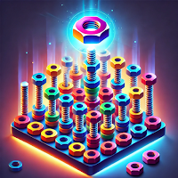 Nut Stack Challenge 3D Game
