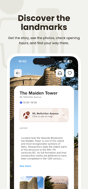 Icherisheher app Screenshot 1