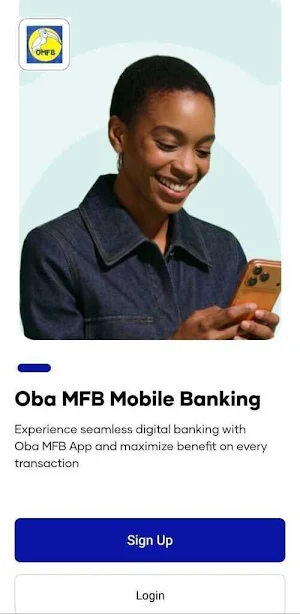 Oba Microfinance Bank Limited Screenshot 1