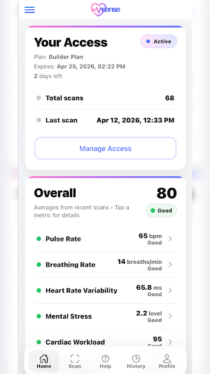 Vsense App Screenshot 0
