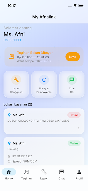 My Afnalink Screenshot 0