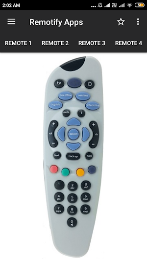 Sky Remote Control Screenshot 0