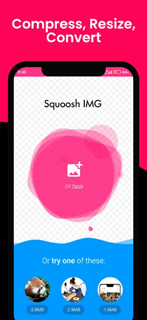 Squoosh App - Compress Image Screenshot 0