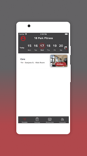 18 Park Fitness Screenshot 1