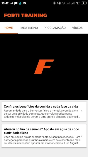 Forti Training Screenshot 1