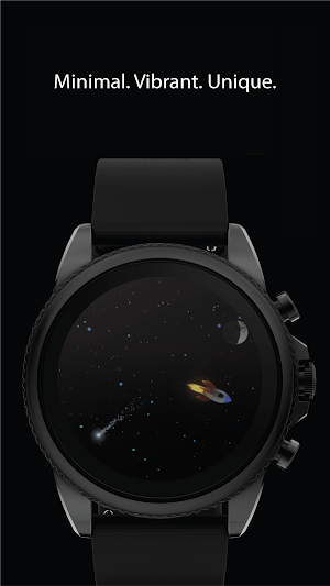 Space Orbit Watch Face Screenshot 1