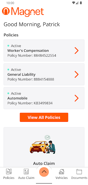 Magnet Insurance Online Screenshot 1