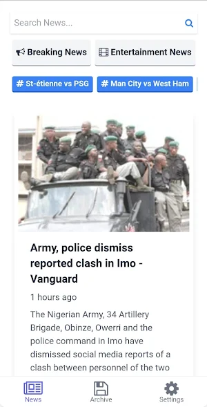 Nigeria News & Newspapers 2022 Screenshot 0