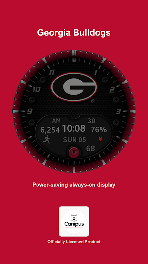 Georgia Premium Watchface Screenshot 1