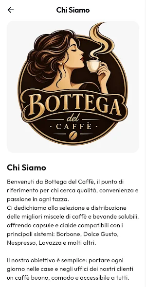 Bottega del Caffè Senigallia Screenshot 2