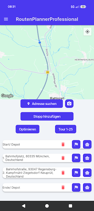 RoutenPlannerProfessional Screenshot 3
