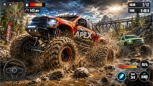MudRush 4x4 Jeep Sim Game Screenshot 1