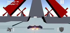 Infinity Space Racer plane 3D Screenshot 2