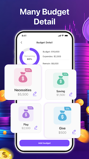 Easy Budget – Track & Save Screenshot 3