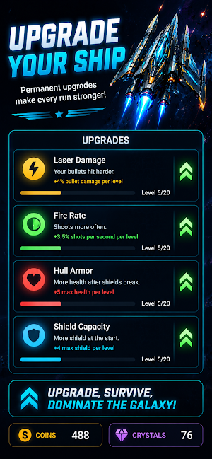 Space Survival 3D: Strike Screenshot 1