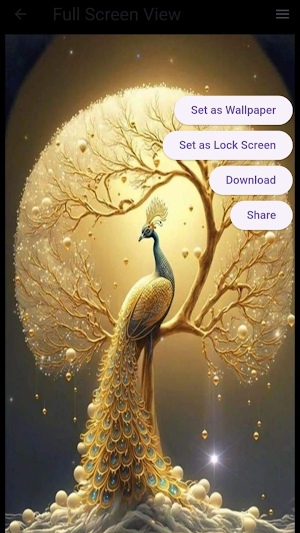 Peacock Wallpaper Screenshot 3