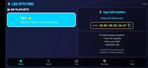 LEX IPTV PRO Screenshot 1