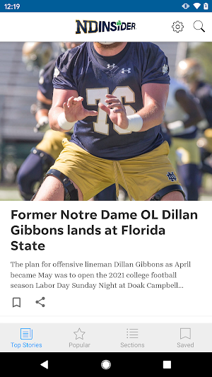 NDInsider Screenshot 0