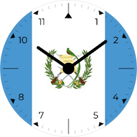 Guatemala Analog Watch Face