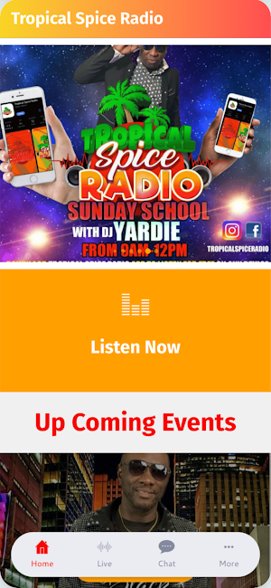 Tropical Spice Radio Screenshot 0