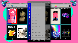 Vaporwave Wallpapers 🌴 ( Ｖａｐｏｒｗａｖｅ  Backgrounds ) Screenshot 0