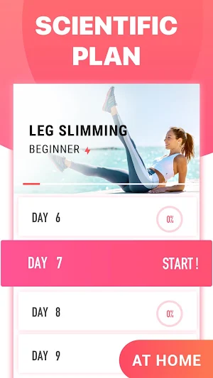 Leg Workouts for Women - Slim Leg & Burn Thigh Fat Screenshot 2