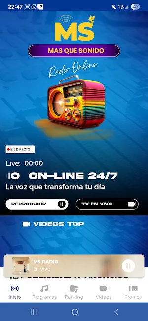 MS Radio Ecuador Screenshot 1